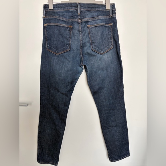 Frame Denim Women's Dark and Medium Blue Skinny Jeans Bundle - Picture 4 of 8